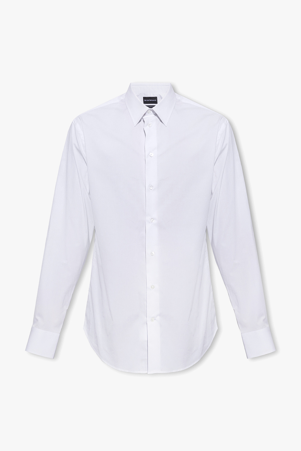 Emporio Armani Chemise avec petit imprim sur lensemble Blanc